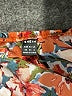 Shein 100% Polyester Paisley Orange Cocktail Dress Size 2 - photo 7