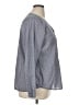 Orvis 100% Cotton Gray Long Sleeve Blouse Size XL - photo 4