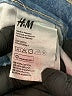 H&M 100% Cotton Hearts Blue Jeans Size 6 - photo 4