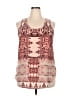Mossimo 100% Polyester Red Tank Top Size XXL - photo 1