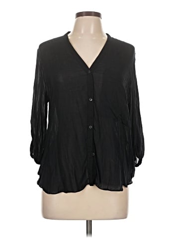 Helmut Lang 3/4 Sleeve Blouse (view 1)