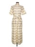 Pendleton 100% Wool Stripes Ivory Casual Dress Size L - photo 1