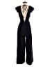 Free People Solid Black Jumpsuit Size 2 - photo 2