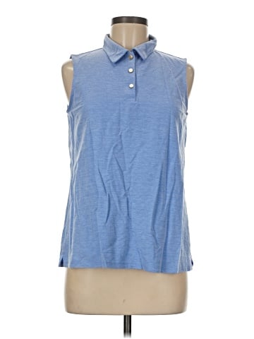 Jones New York Sleeveless Button-Down Shirt (view 1)