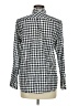 J.Crew Checkered-gingham Ivory Long Sleeve Button-Down Shirt Size 8 - photo 2