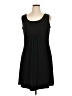 Chico's Solid Black Casual Dress Size XL (3) - photo 1