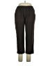 Alia Solid Brown Casual Pants Size 14 (petite) - photo 1