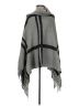 Unbranded 100% Acrylic Gray Poncho One size - photo 1