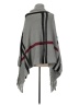 Unbranded 100% Acrylic Gray Poncho One size - photo 2