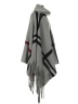 Unbranded 100% Acrylic Gray Poncho One size - photo 4