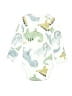 Carter's 100% Cotton Print White Long Sleeve Onesie Size Newborn - photo 2