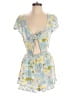 American Eagle Outfitters Floral Blue Romper Size S - photo 1