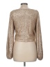 Jonathan Simkhai Gold Long Sleeve Blouse Size M - photo 2