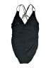 La Blanca Solid Black One Piece Swimsuit Size M (estimated) - photo 2
