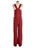 Athleta Solid Red Brown Jumpsuit Size 4 - photo 2