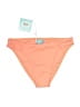 Letarte Solid Orange Swimsuit Bottoms Size M - photo 1