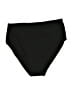 EOMENIE Solid Black Swimsuit Bottoms Size S - photo 2