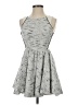 Snidel Houndstooth Gray Cocktail Dress Size Sm (0) - photo 1
