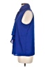 Molly Bracken 100% Polyester Blue Sleeveless Blouse Size M - photo 5