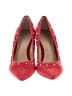 Ann Taylor 100% Leather Red Heels Size 6 1/2 - photo 2