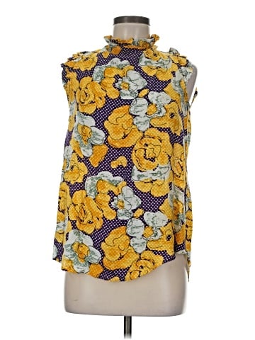 Porridge Sleeveless Blouse (view 1)
