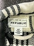 For The Republic Plaid Black Jacket Size S - photo 7