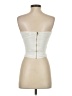 Glam 100% Polyester Ivory Tube Top Size S - photo 2