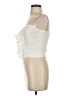 Glam 100% Polyester Ivory Tube Top Size S - photo 5