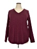 LIVI Active Burgundy Long Sleeve Top Size 18 - photo 1