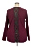 LIVI Active Burgundy Long Sleeve Top Size 18 - photo 2