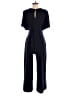 Greylin Solid Blue Jumpsuit Size XS - photo 2