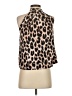 Rouge Brown Sleeveless Blouse Size 4 - photo 2