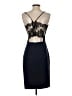 Mason Solid Blue Cocktail Dress Size 4 - photo 2
