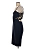 Mason Solid Blue Cocktail Dress Size 4 - photo 5