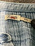 Faherty 100% Cotton Blue Short Sleeve Blouse Size XXS - photo 7