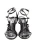 Steve Madden Silver Black Sandals Size 8 (wide) - photo 2