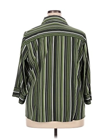 Covington 3/4 Sleeve Button-Down Shirt (view 2)