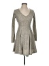 Halara Metallic Gray Casual Dress Size XS - photo 1