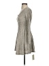 Halara Metallic Gray Casual Dress Size XS - photo 5