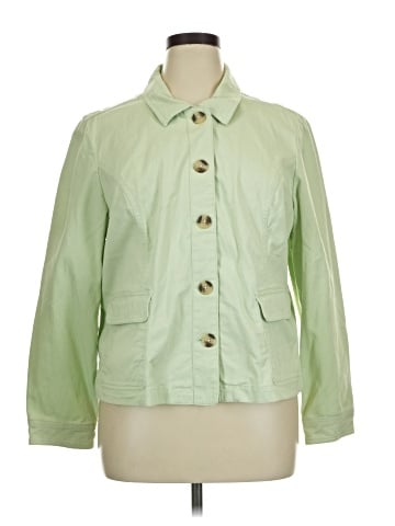 Appleseeds 3/4 Sleeve Button-Down Shirt (view 1)