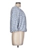 MICHAEL Michael Kors 100% Viscose Blue 3/4 Sleeve Blouse Size L - photo 4