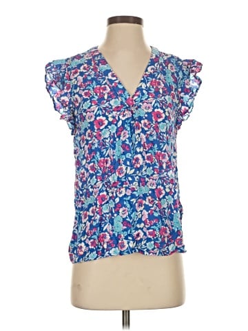 Rose & Thyme Short Sleeve Blouse (view 1)