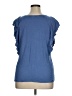 Nine Britton Blue Sleeveless T-Shirt Size 1X - photo 2