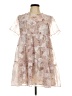 Freestyle 100% Polyester Tan Casual Dress Size L - photo 1