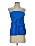 Trina Turk Blue Sleeveless Blouse Size 4 - photo 1