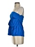 Trina Turk Blue Sleeveless Blouse Size 4 - photo 5