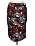 Lularoe Print Black Casual Skirt Size M - photo 1
