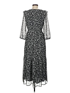 chinese dress ladies Ann Taylor LOFT Navy Floral Embroidered Long Sleeve Dress  SilkRoll