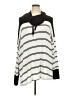 Live Well Active Color Block Stripes White Poncho Size 26 - photo 1