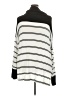 Live Well Active Color Block Stripes White Poncho Size 26 - photo 2